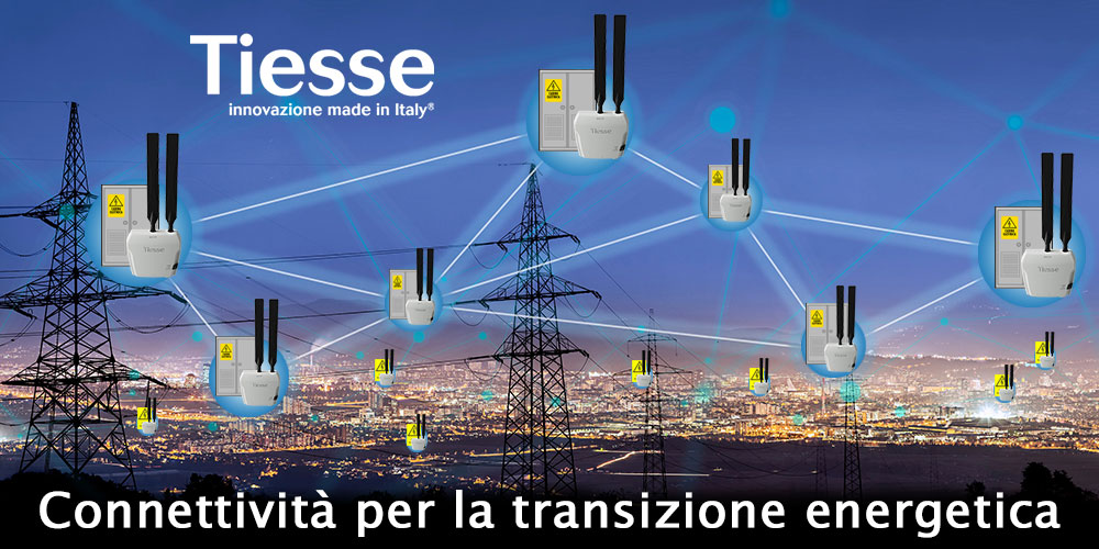 Tiesse - connettività per la transizione energetica delle reti di distribuzione di energia elettrica